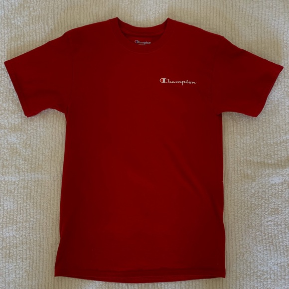 Champion Tops - Women’s Red Champion T-shirt